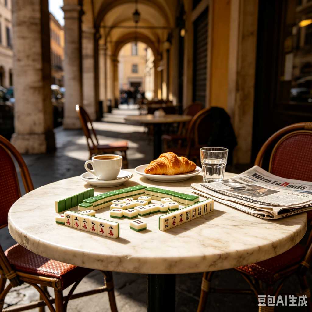 smooth print surface mahjong tiles