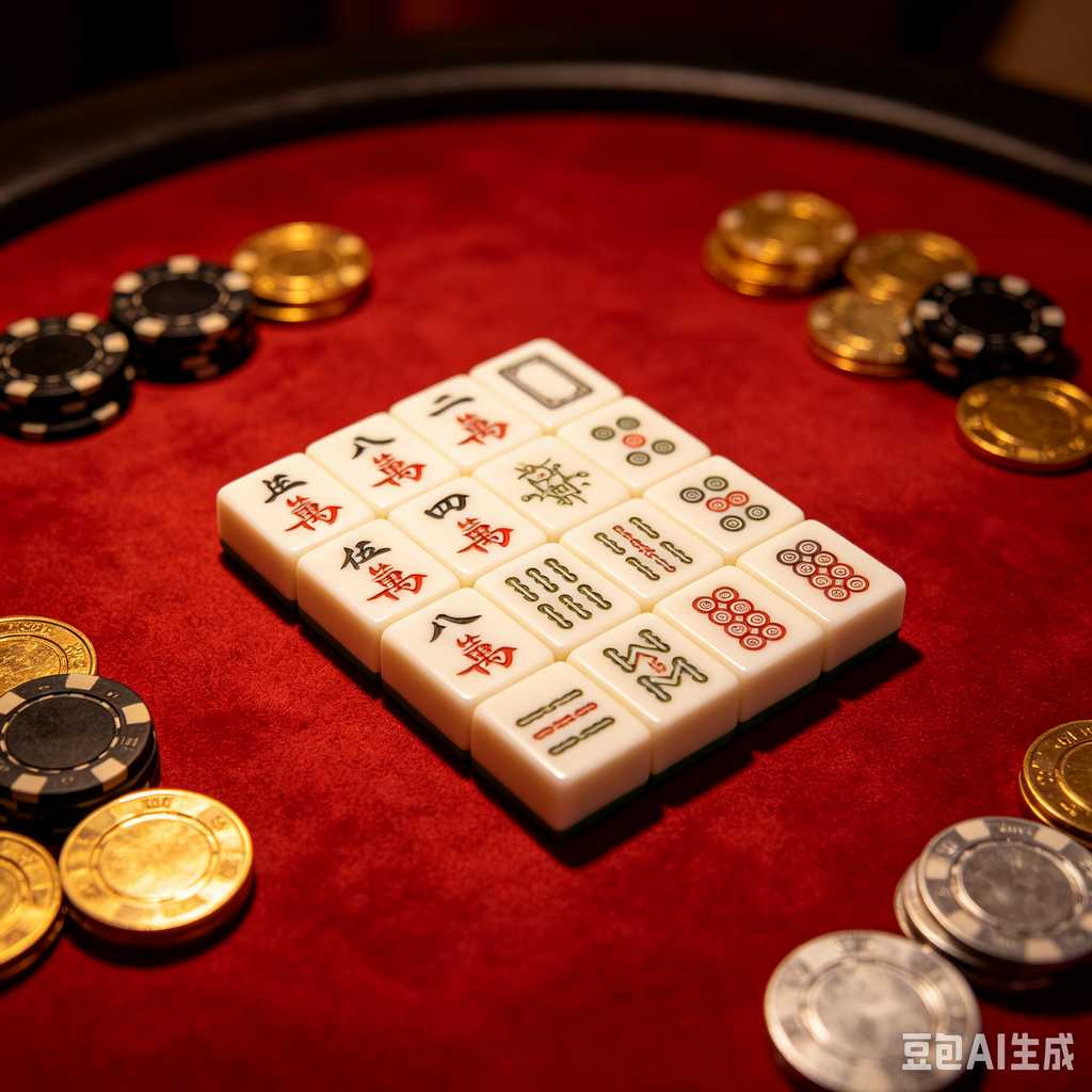 fine polished mahjong set